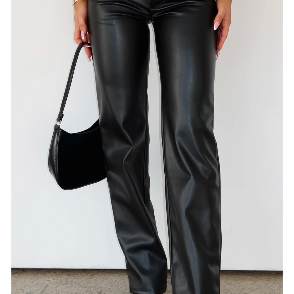 White Fox Boutique Black Straight Leg Pants